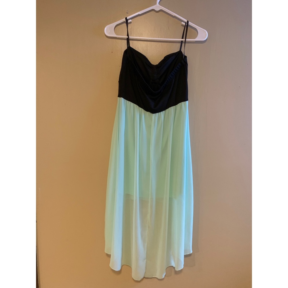 Strapless High-Low Dress - Picture 2 of 4